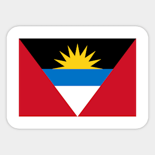 Antigua und Barbuda front Sticker